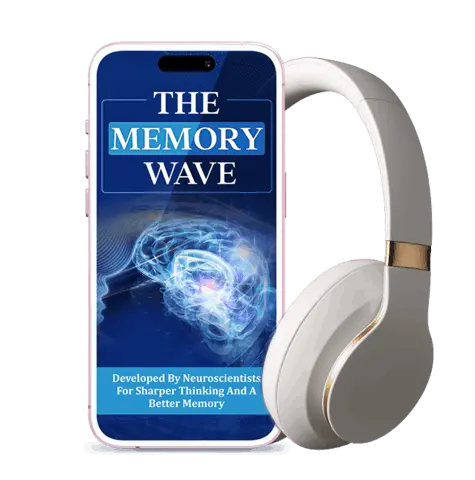 The Memory Wave digital product cover with a blue brain illustration